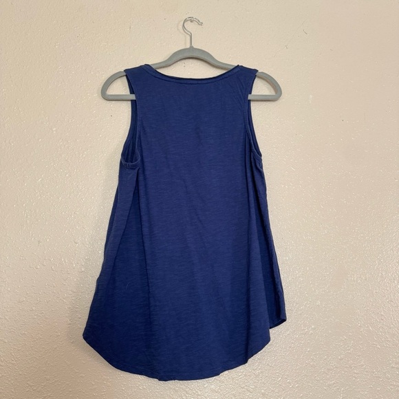 Lucky Brand Embroidery and Sequin Rug American Flag Tank - Picture 3 of 6